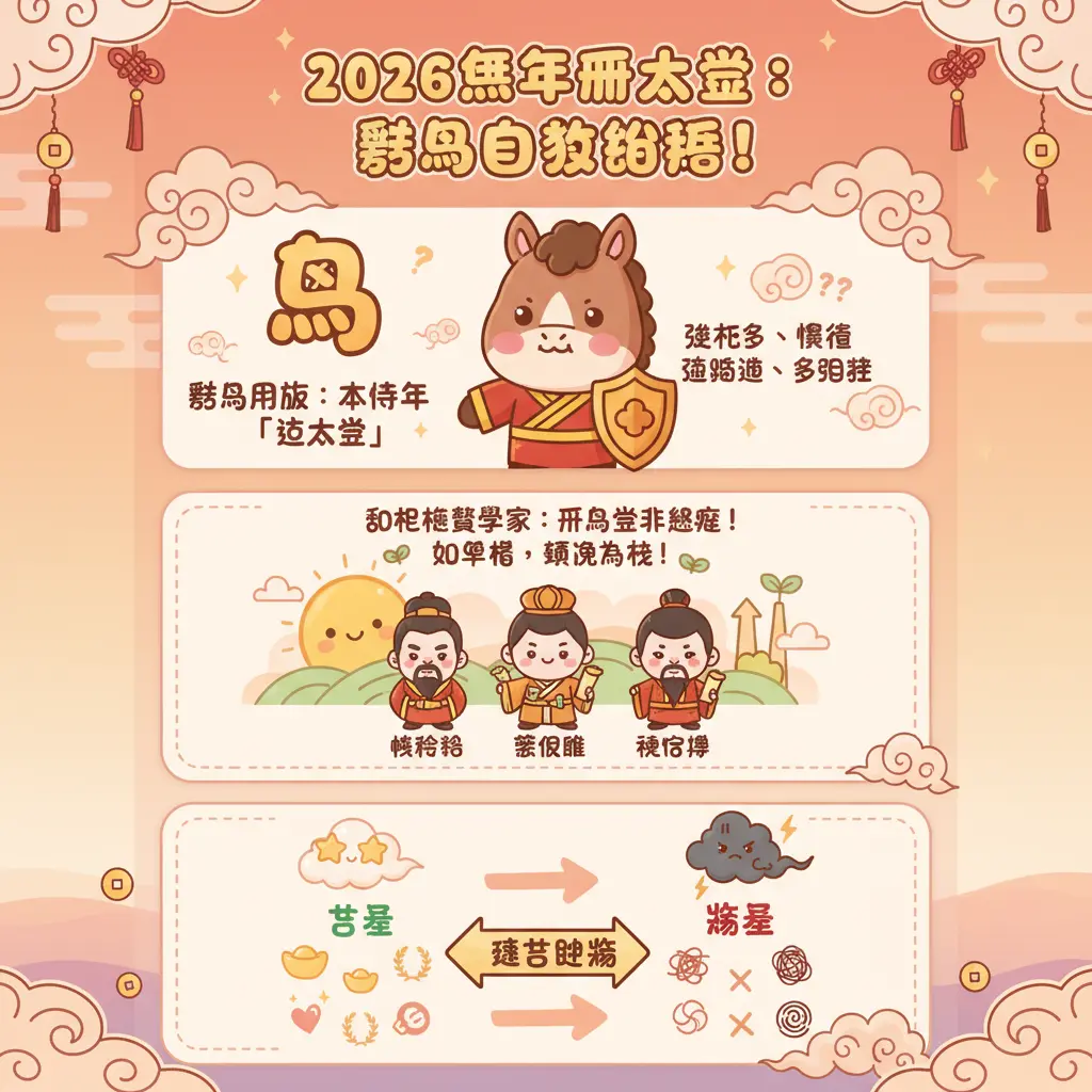 馬年運程 2026 - 犯太歲