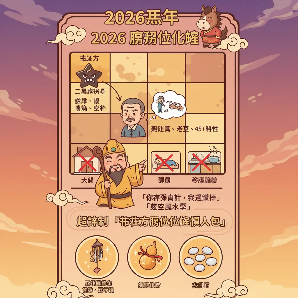 2026 病符位化解 - 2026馬年