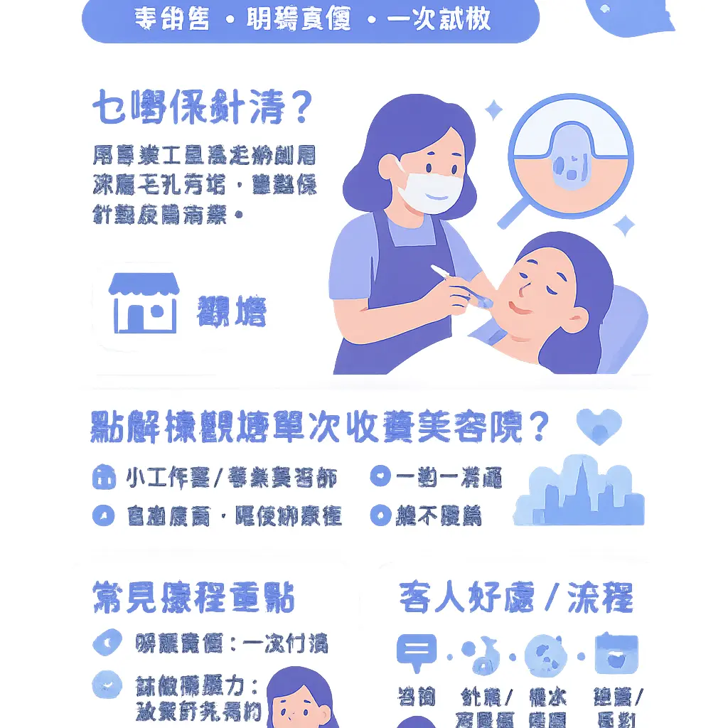 觀塘facial - 針清