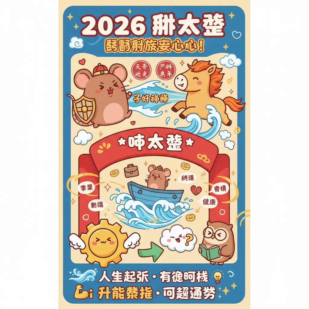 犯太歲 2026 - 害太歲