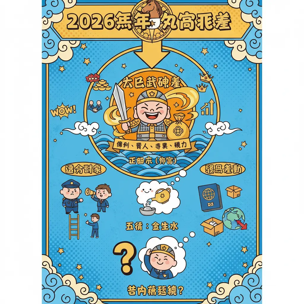 2026 九宮飛星 - 七赤破軍星