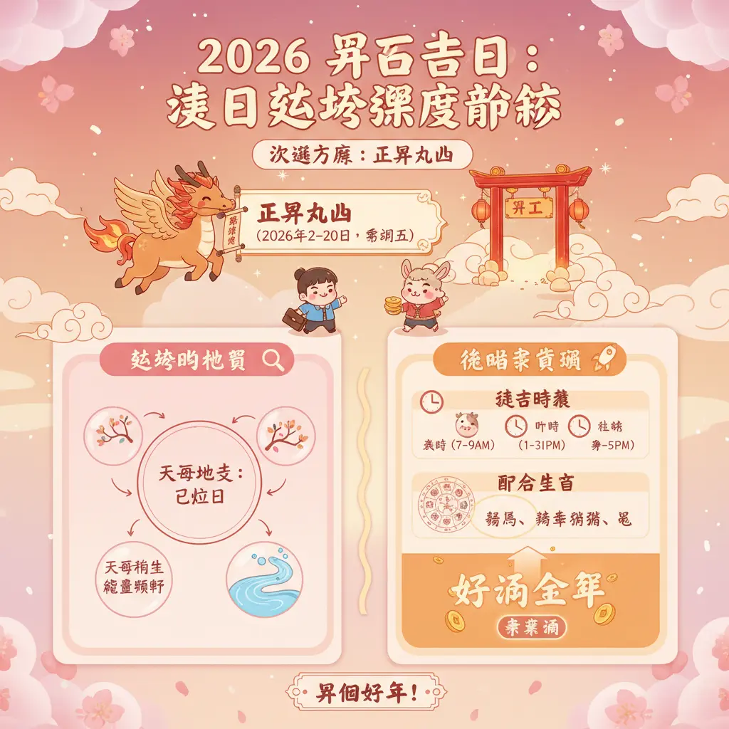 2026 開工吉日 - 擇日