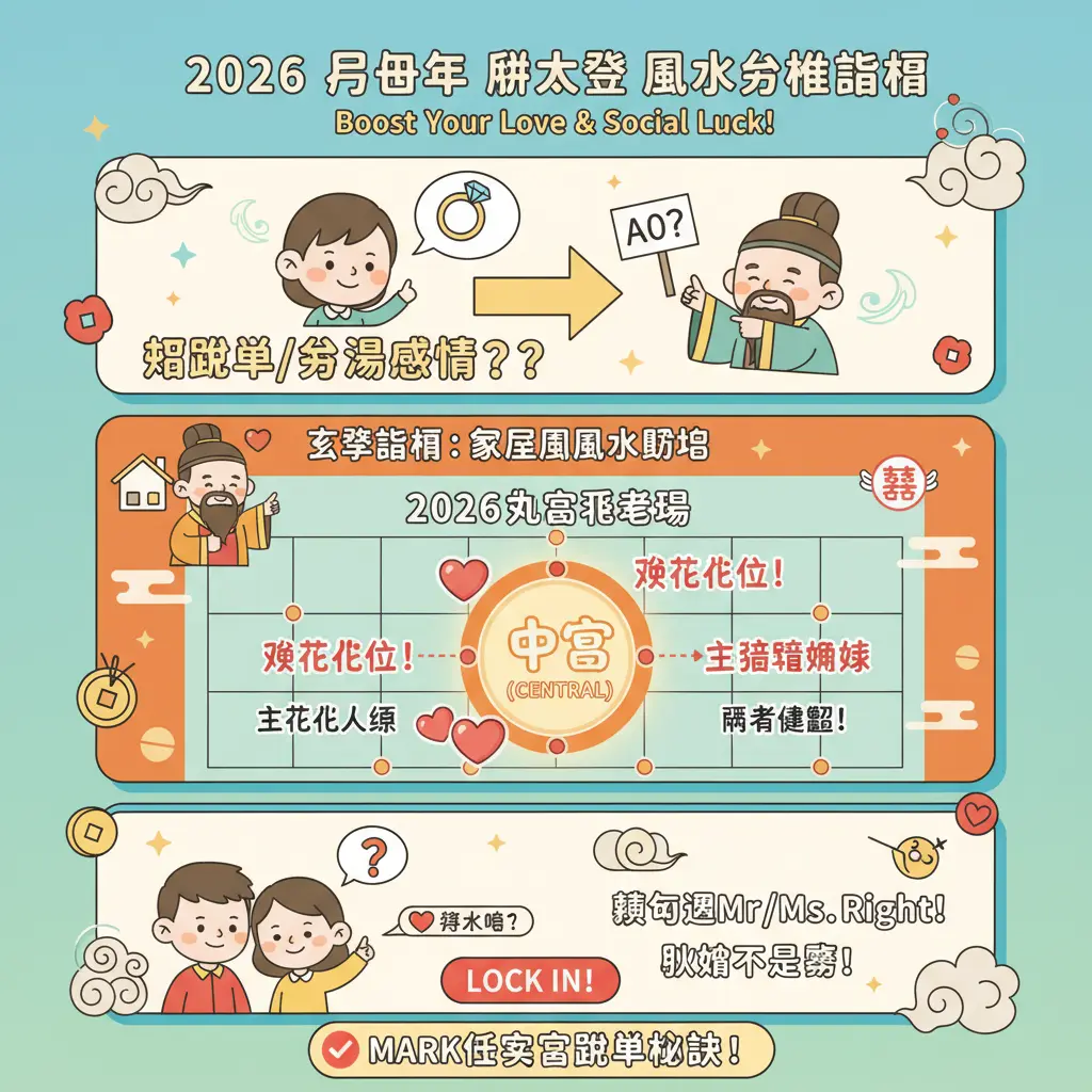 2026 風水方位 - 犯太歲