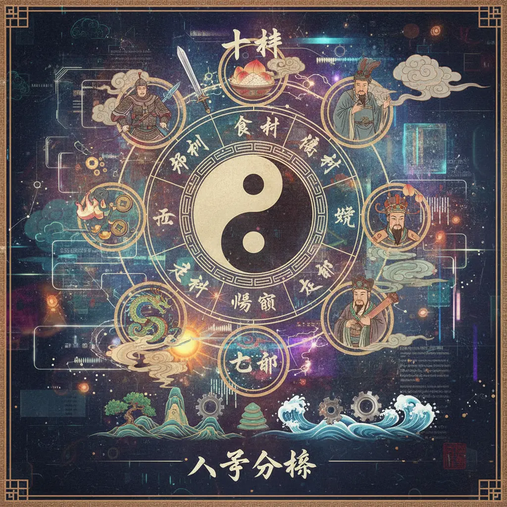 八字分析 - 十神