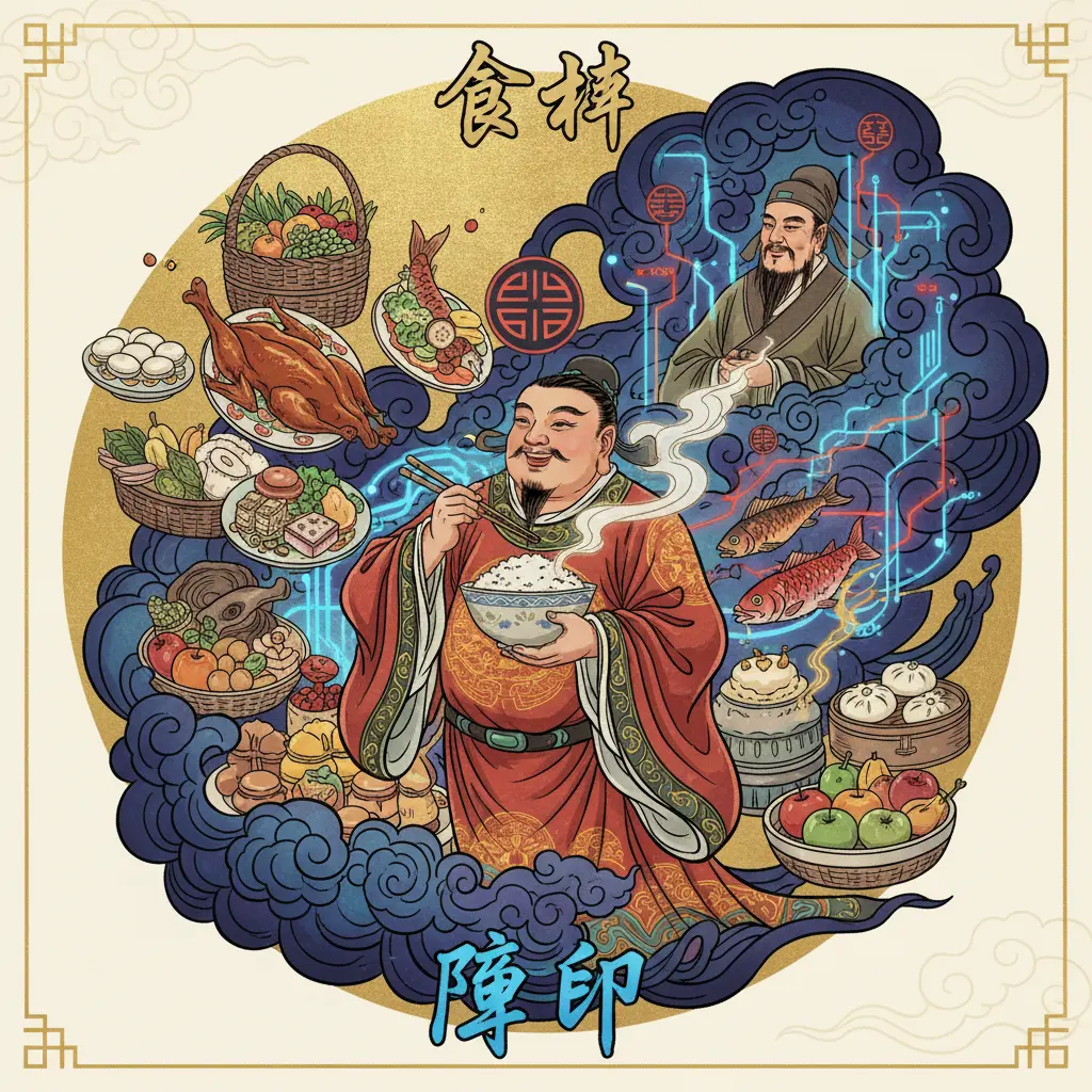 偏印 - 食神
