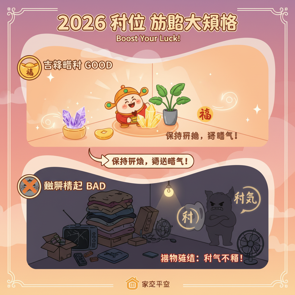 風水擺設桃花人緣位犯太歲病位化煞吉凶方位玄學五行流年運勢財位風水佈局開運方法文昌位佈置守護健康催旺財運化解煞氣趨吉避兇病位化解化解兇星提升桃花運