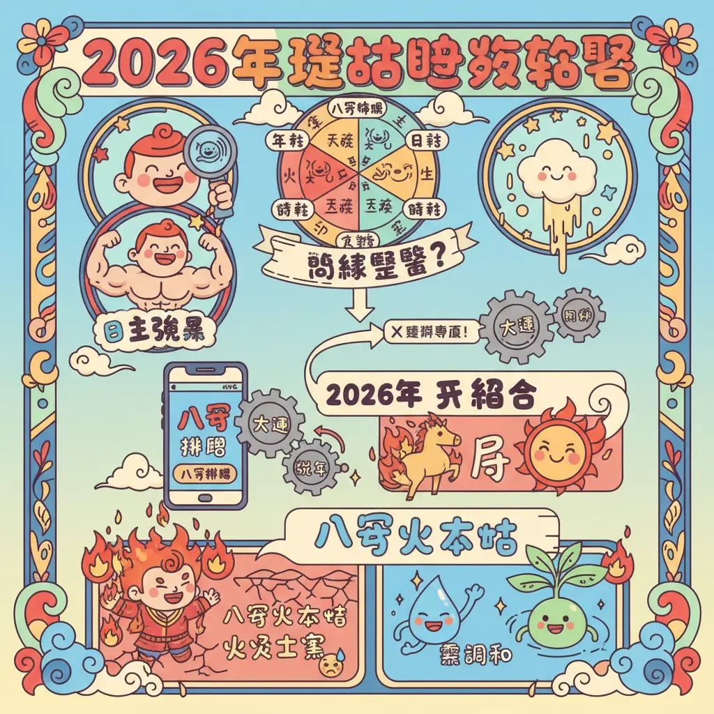 八字 - 八字命盤