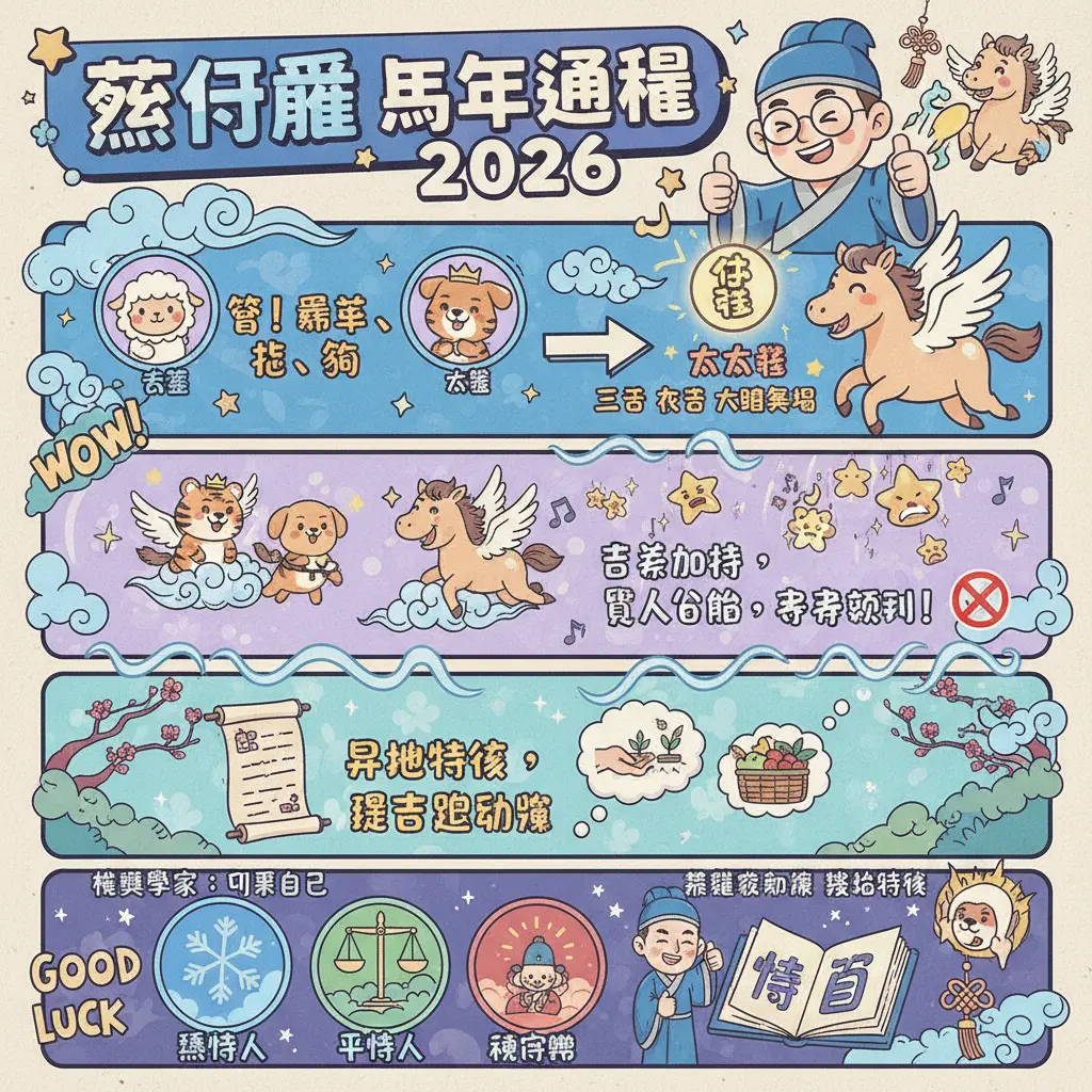 馬年運程 2026 - 蘇民峯