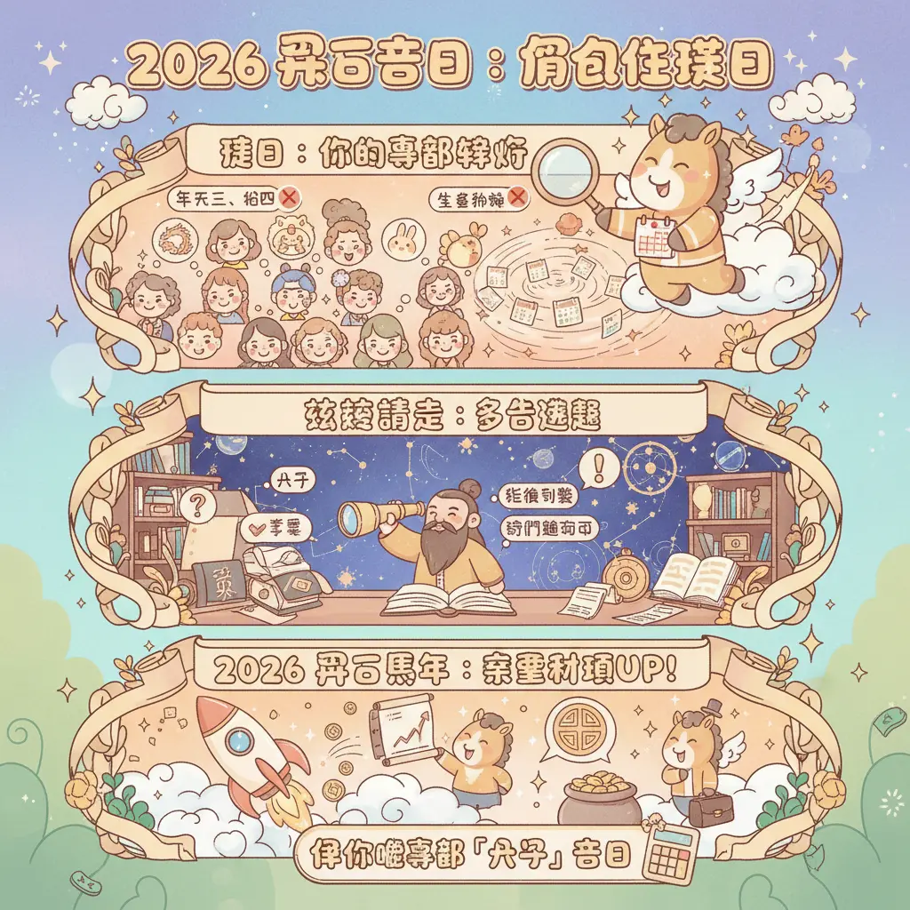 2026 開工吉日 - 犯太歲