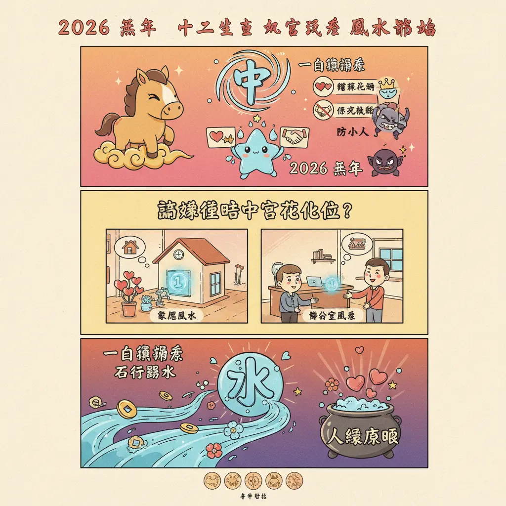 2026 九宮飛星 - 十二生肖