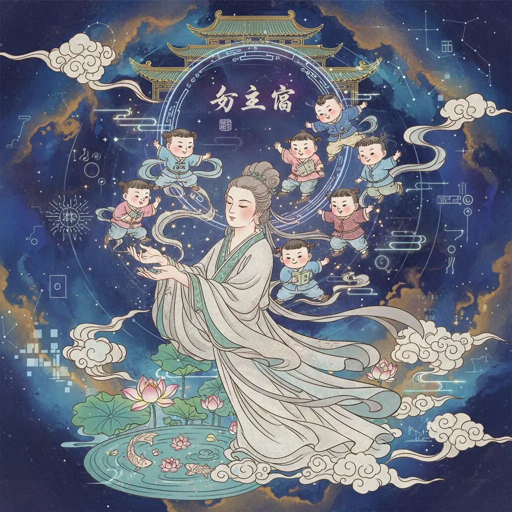 紫微鬥數 - 子女宮