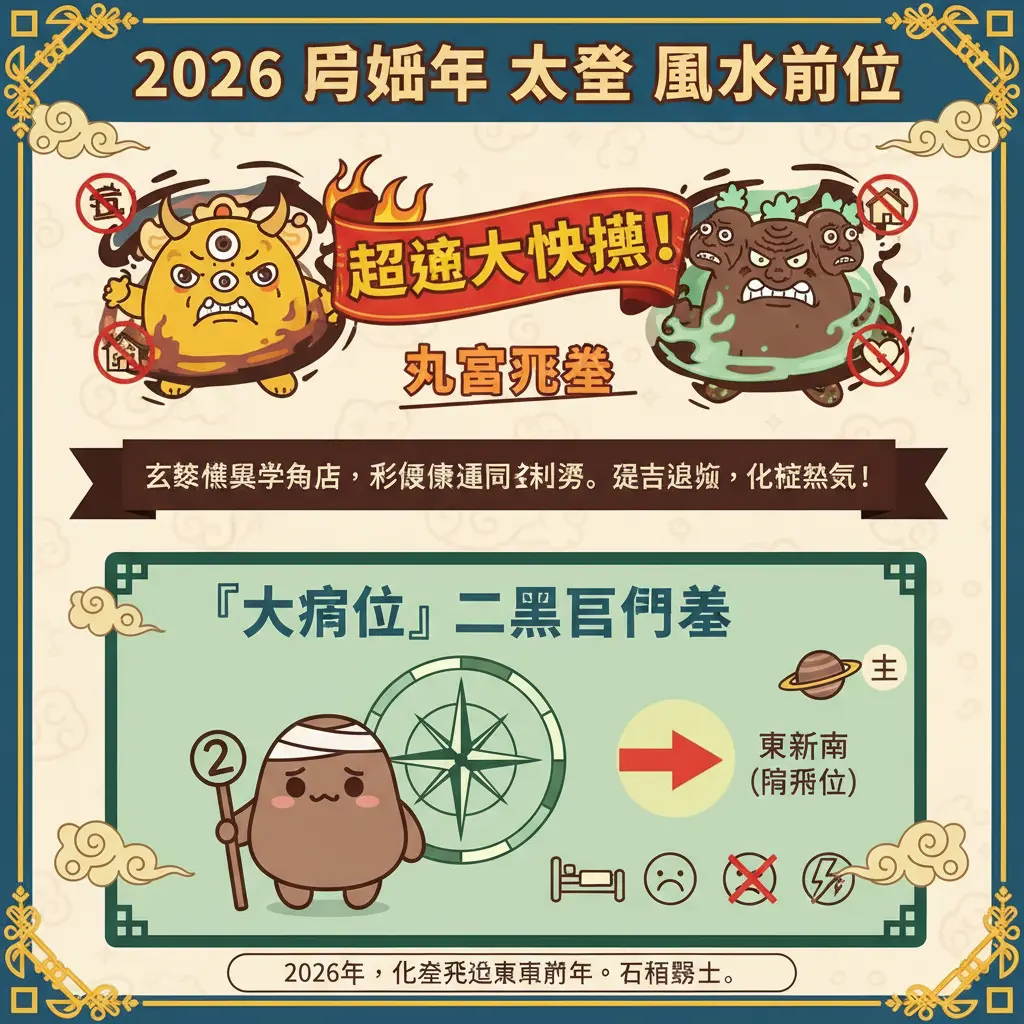 2026 風水方位 - 太歲