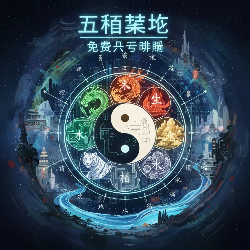 免費八字排盤 - 五行結構