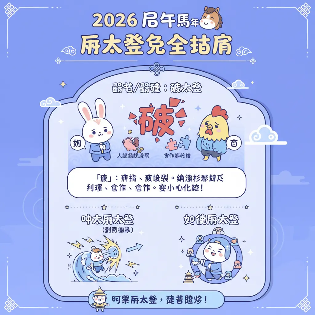 犯太歲 2026 - 沖太歲