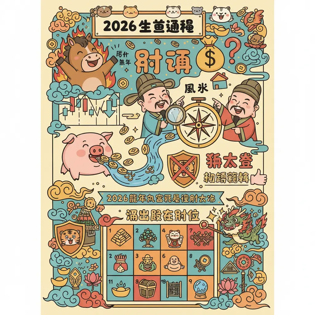 2026 生肖運程 - 堪輿學家