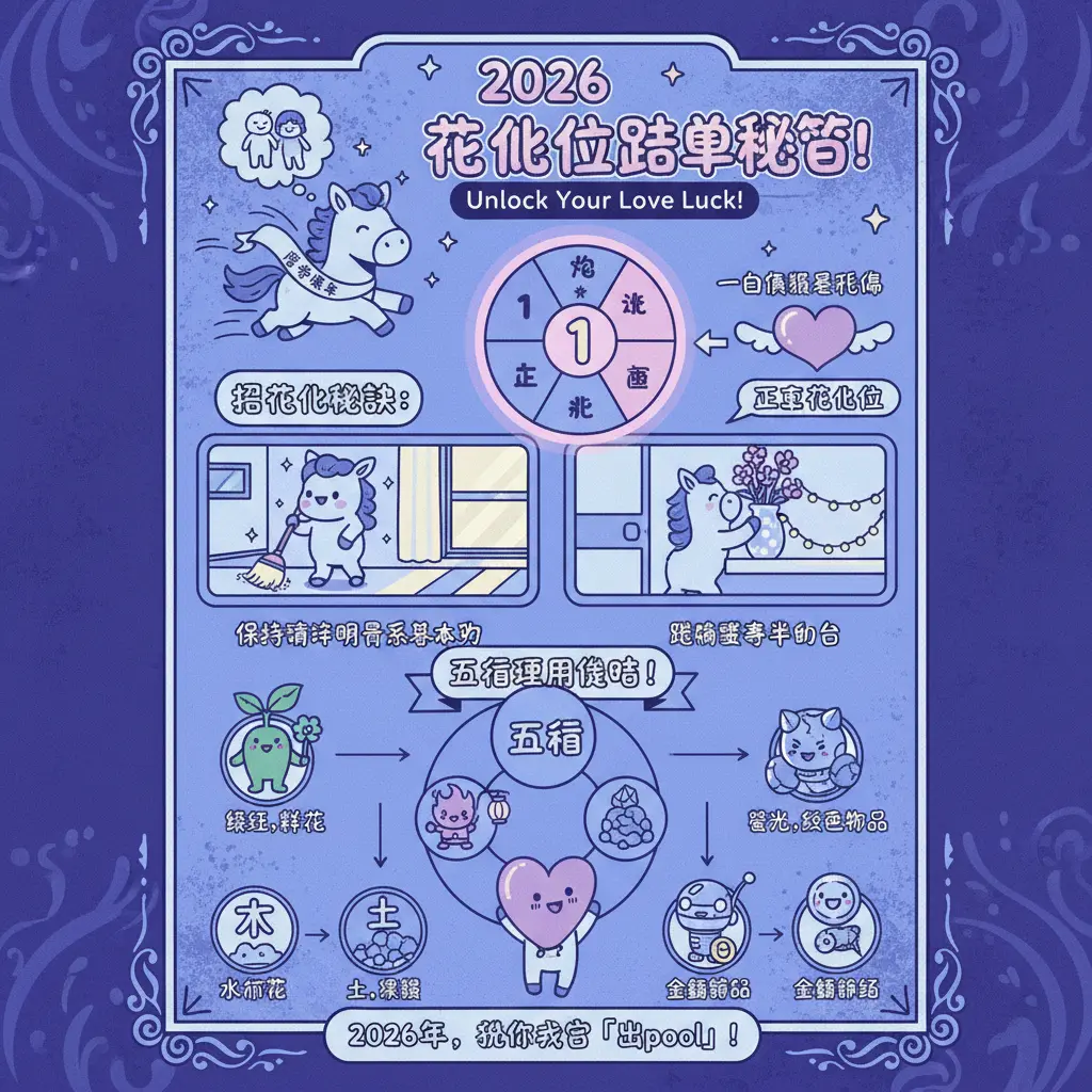 2026 桃花位 - 五行