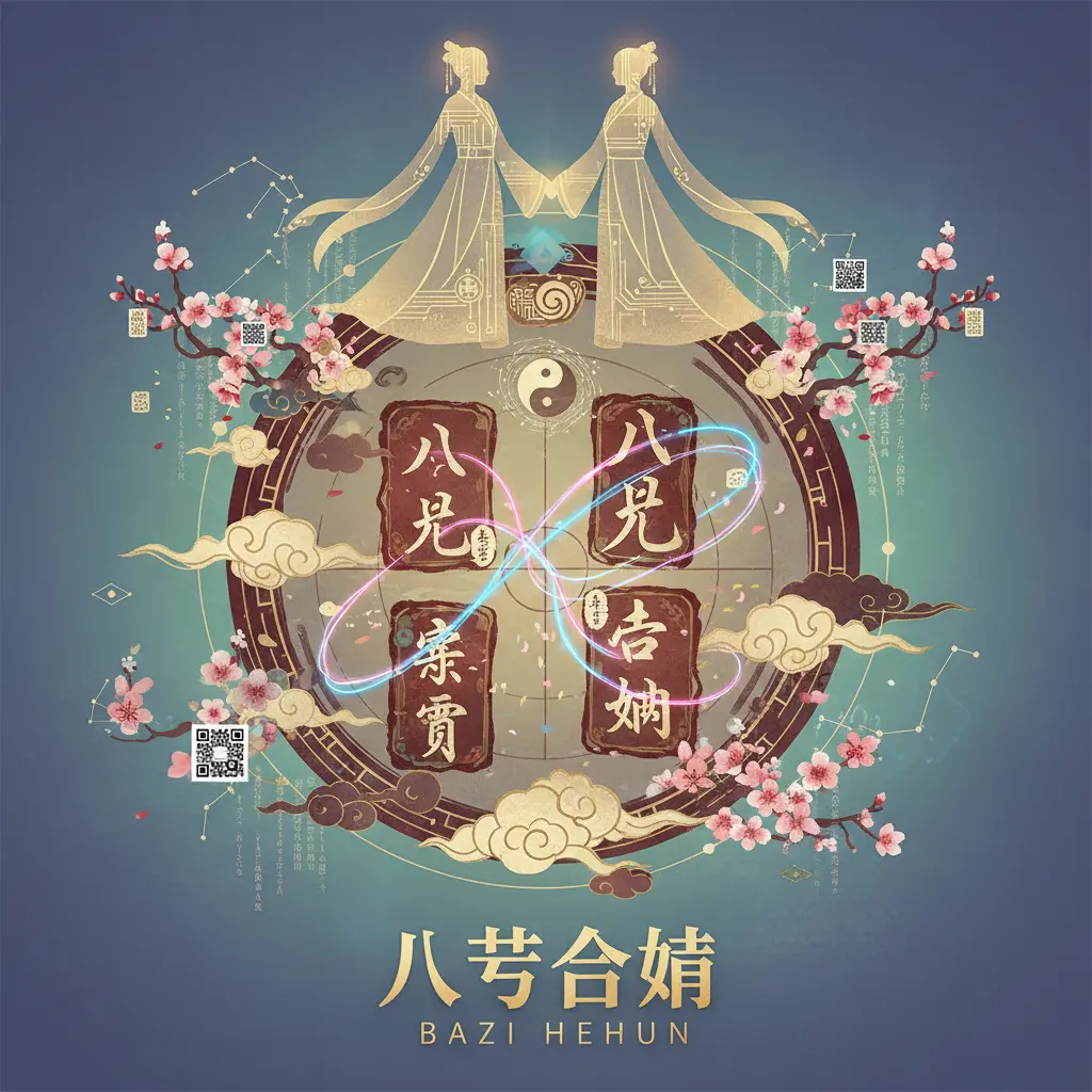 八字排盘 - 八字合婚