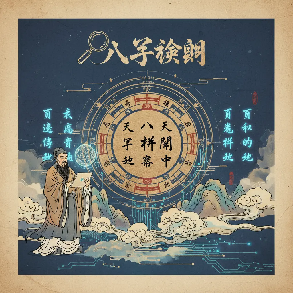 八字查詢 - 八字排盤