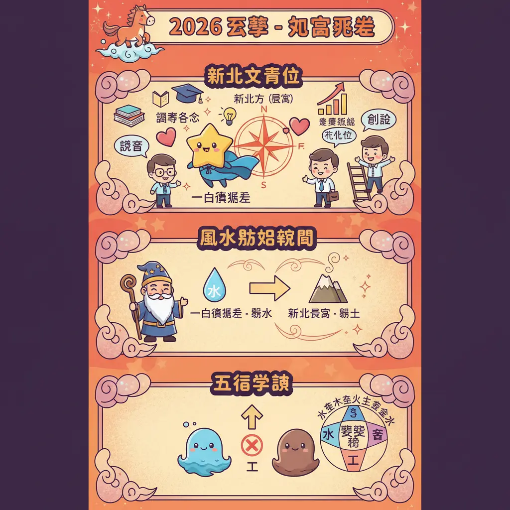 2026 九宮飛星 - 玄學