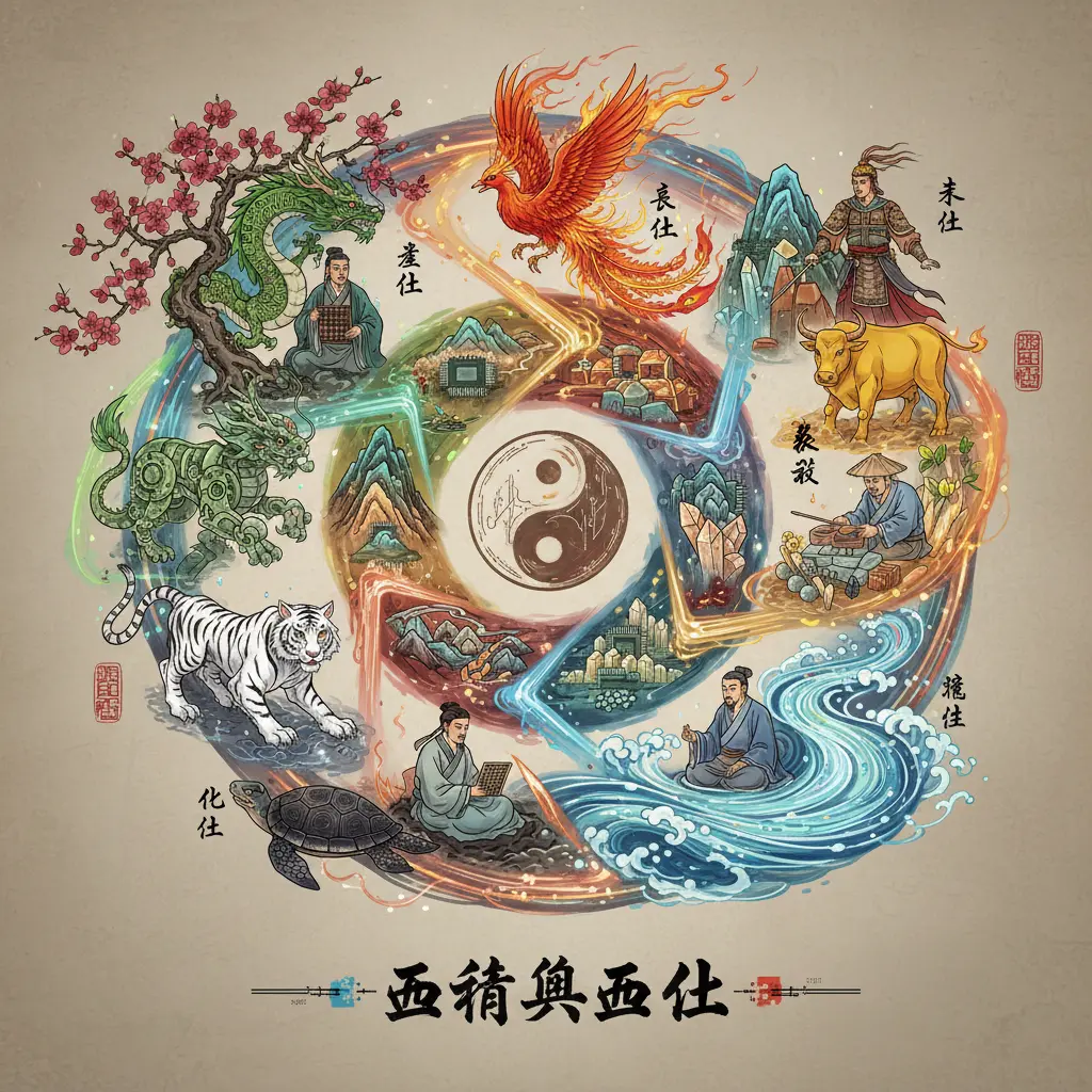 五行 - 五行與五化