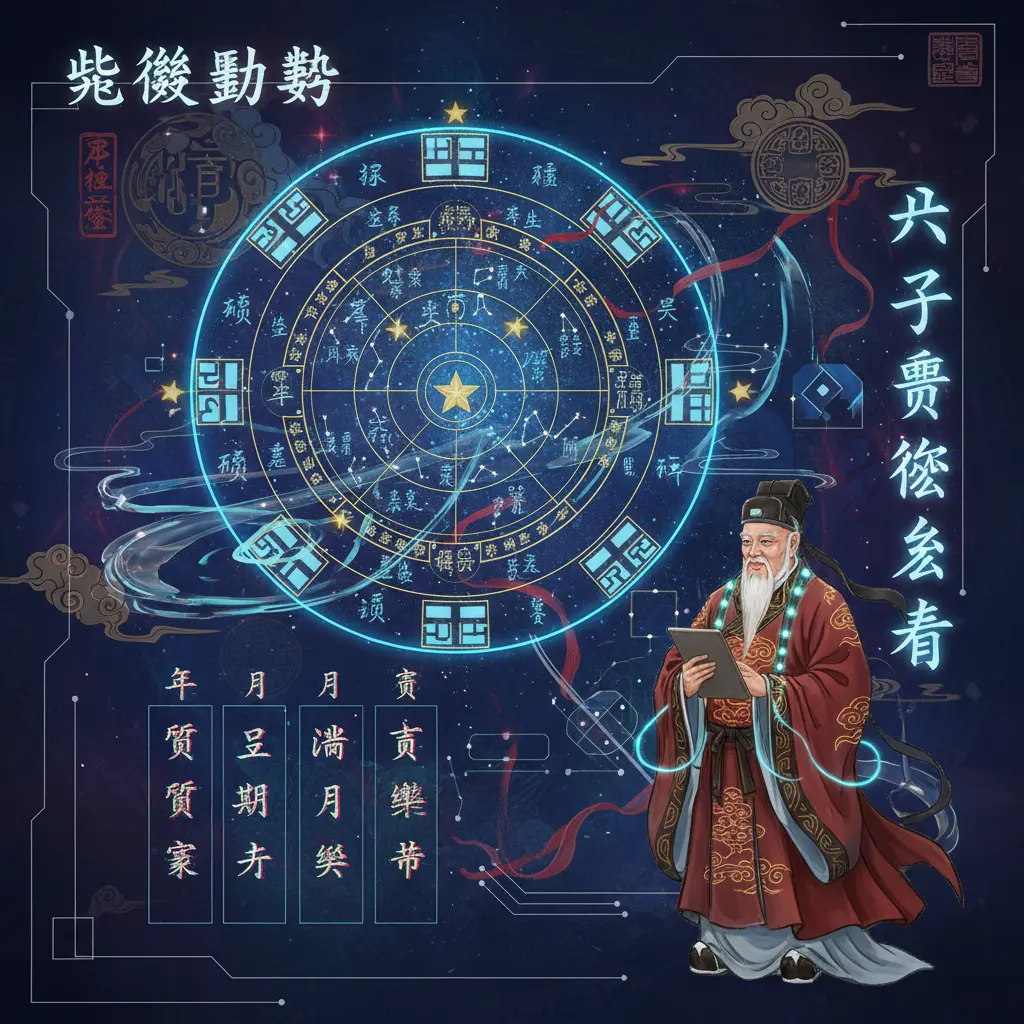 八字怎麼看 - 紫微鬥數