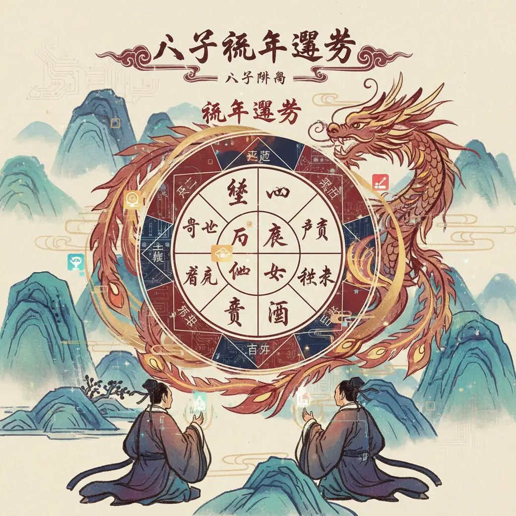 八字排盘 - 八字流年運勢