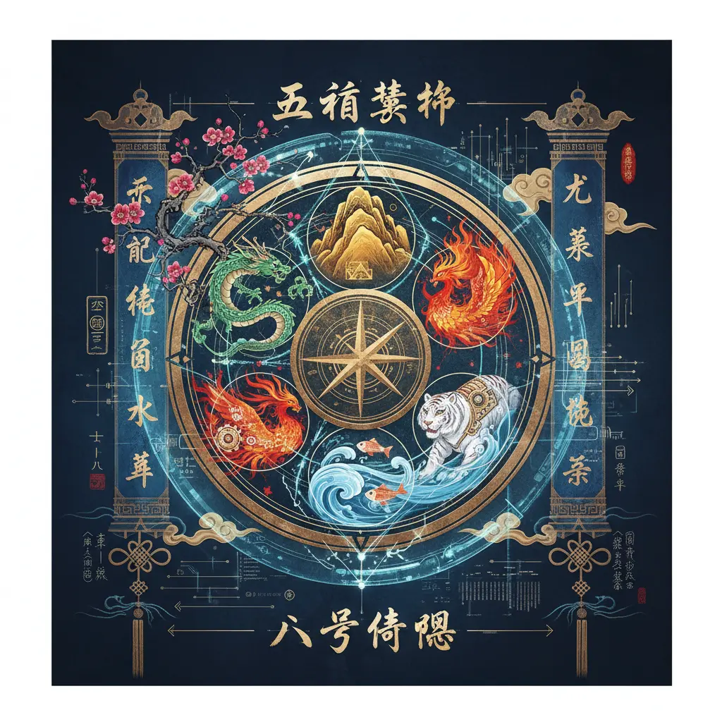 八字命盤 - 五行結構