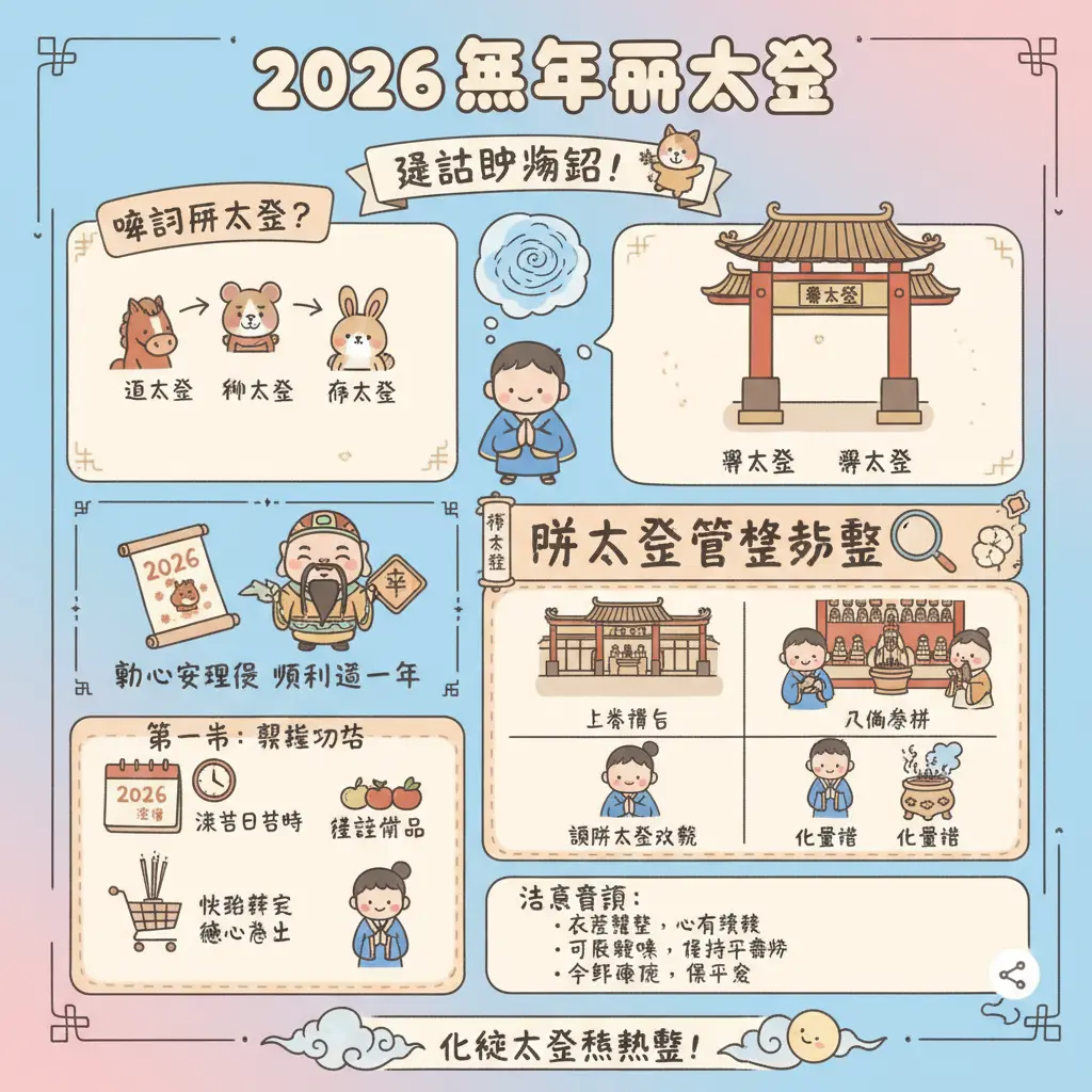 犯太歲 2026 - 值太歲