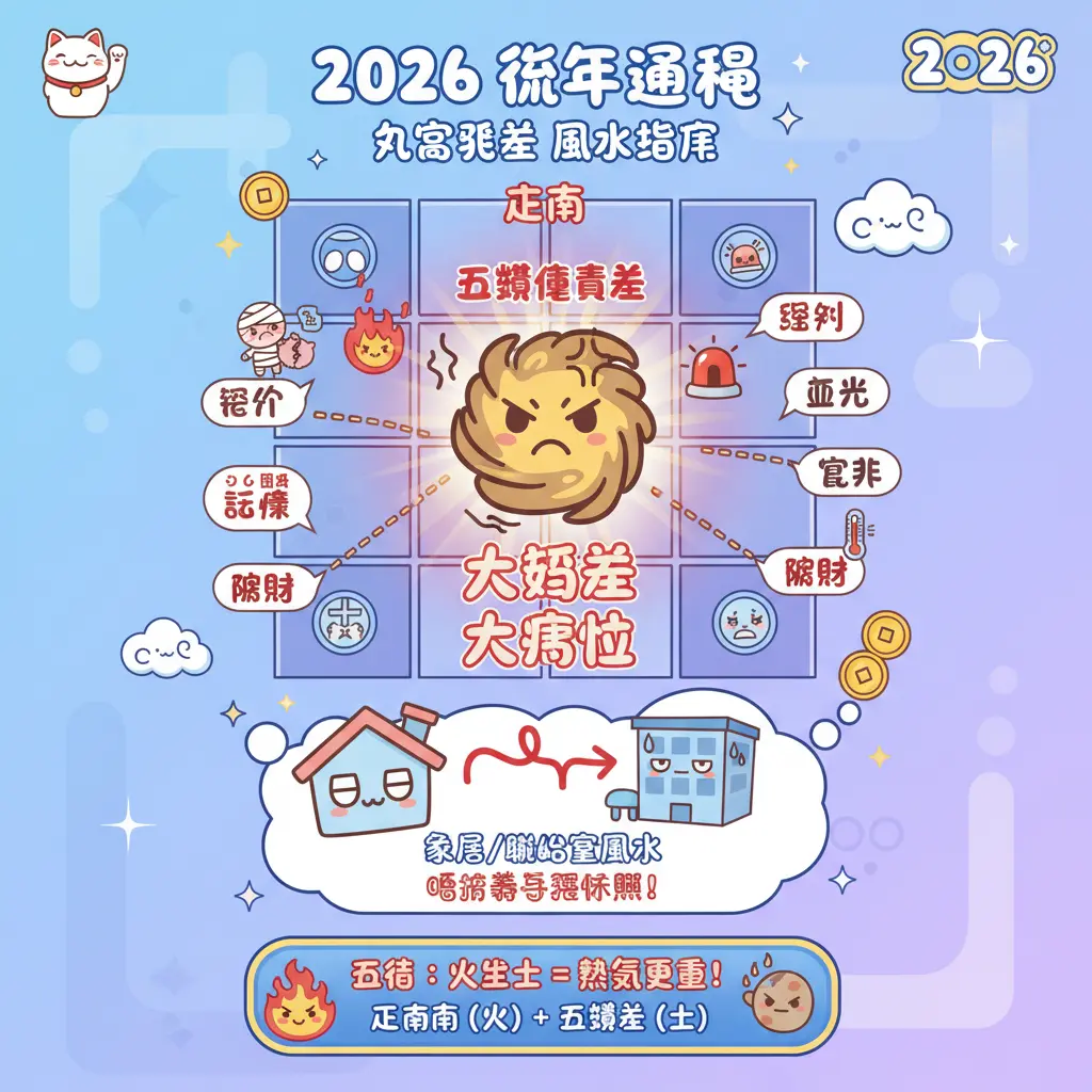 2026 九宮飛星 - 流年運程