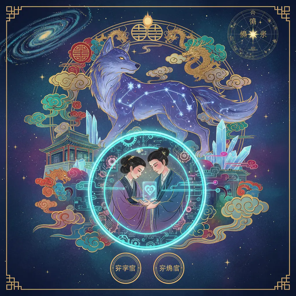 夫妻宮 - 貪狼星