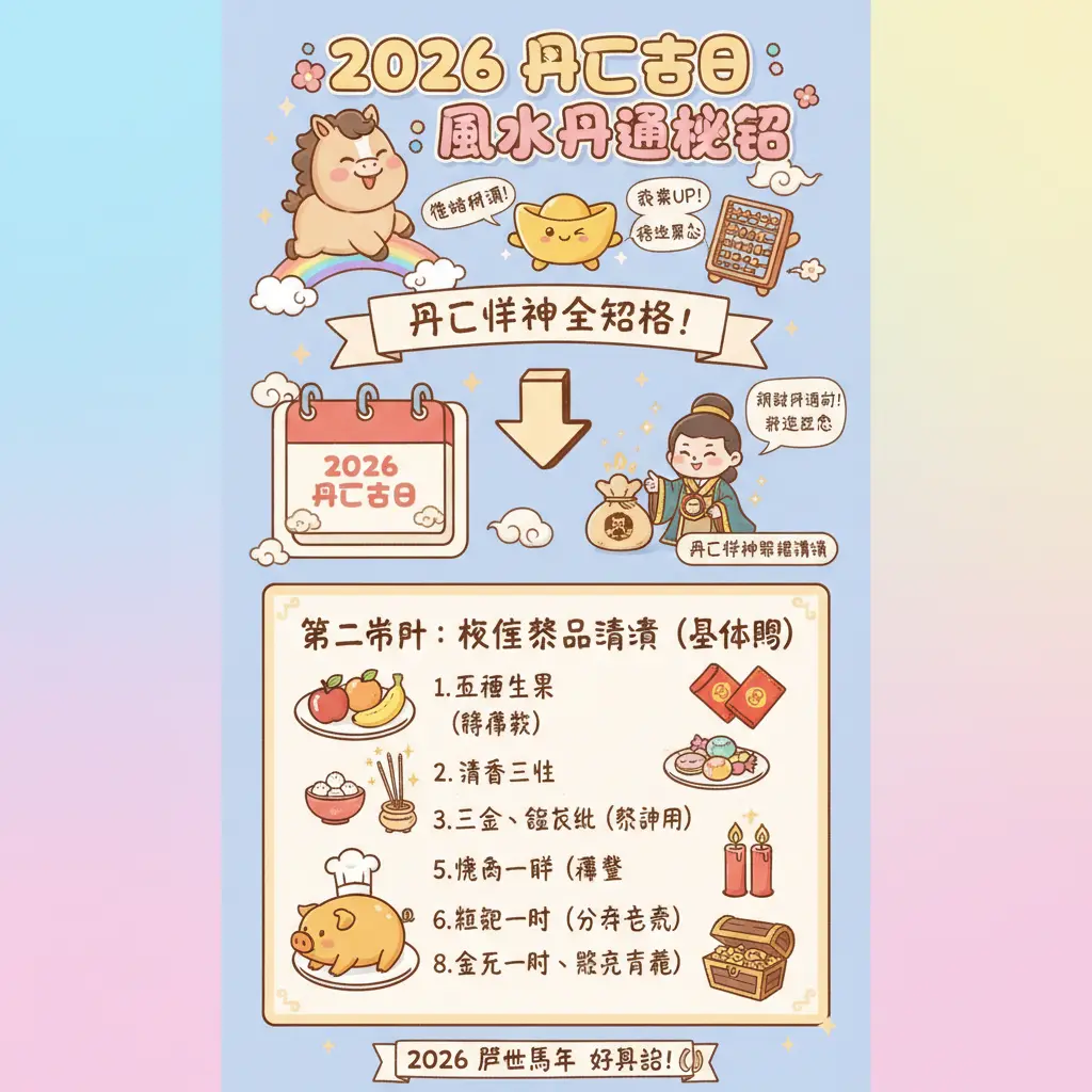 2026 開工吉日 - 風水