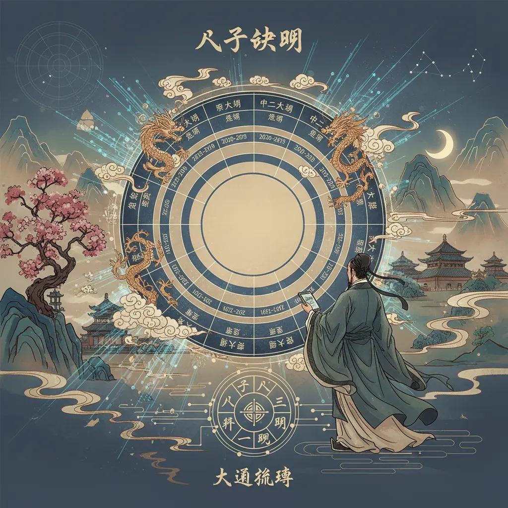 八字查詢 - 八字大運