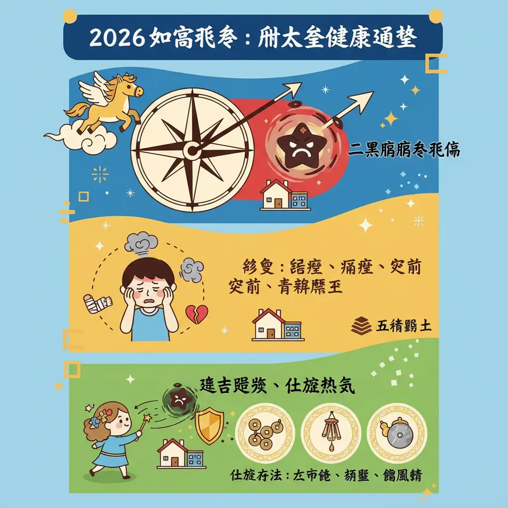 2026 九宮飛星 - 犯太歲