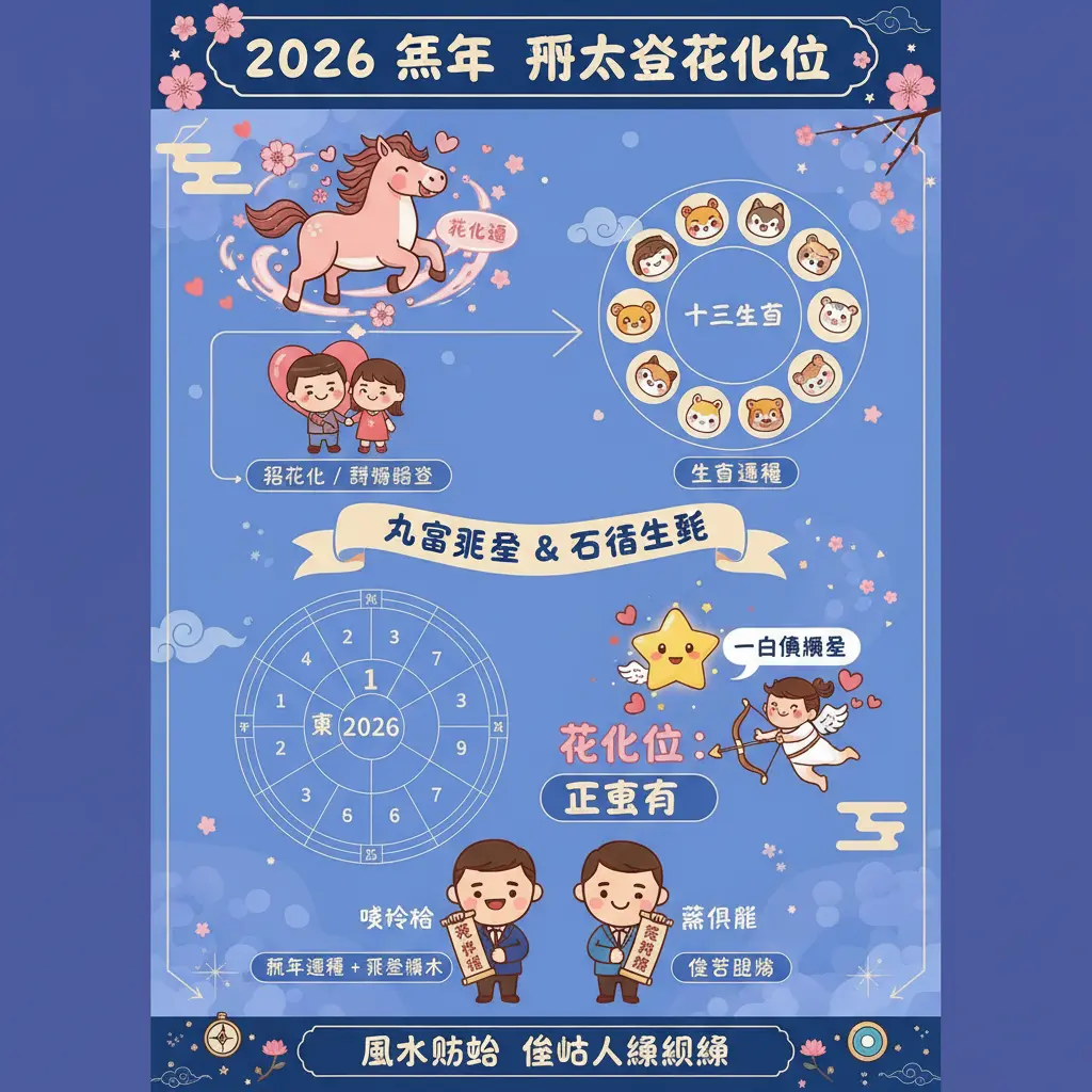 2026 桃花位 - 犯太歲