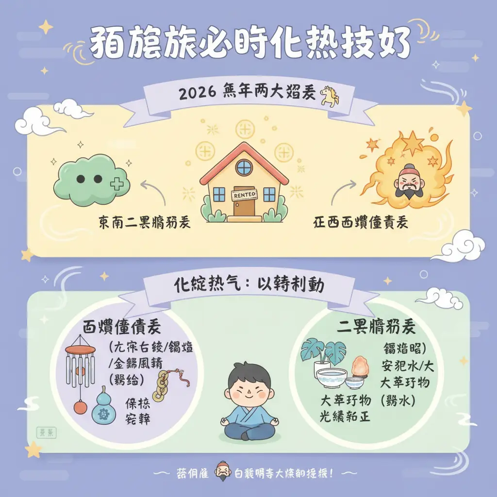 2026 病符位化解 - 五黃廉貞星