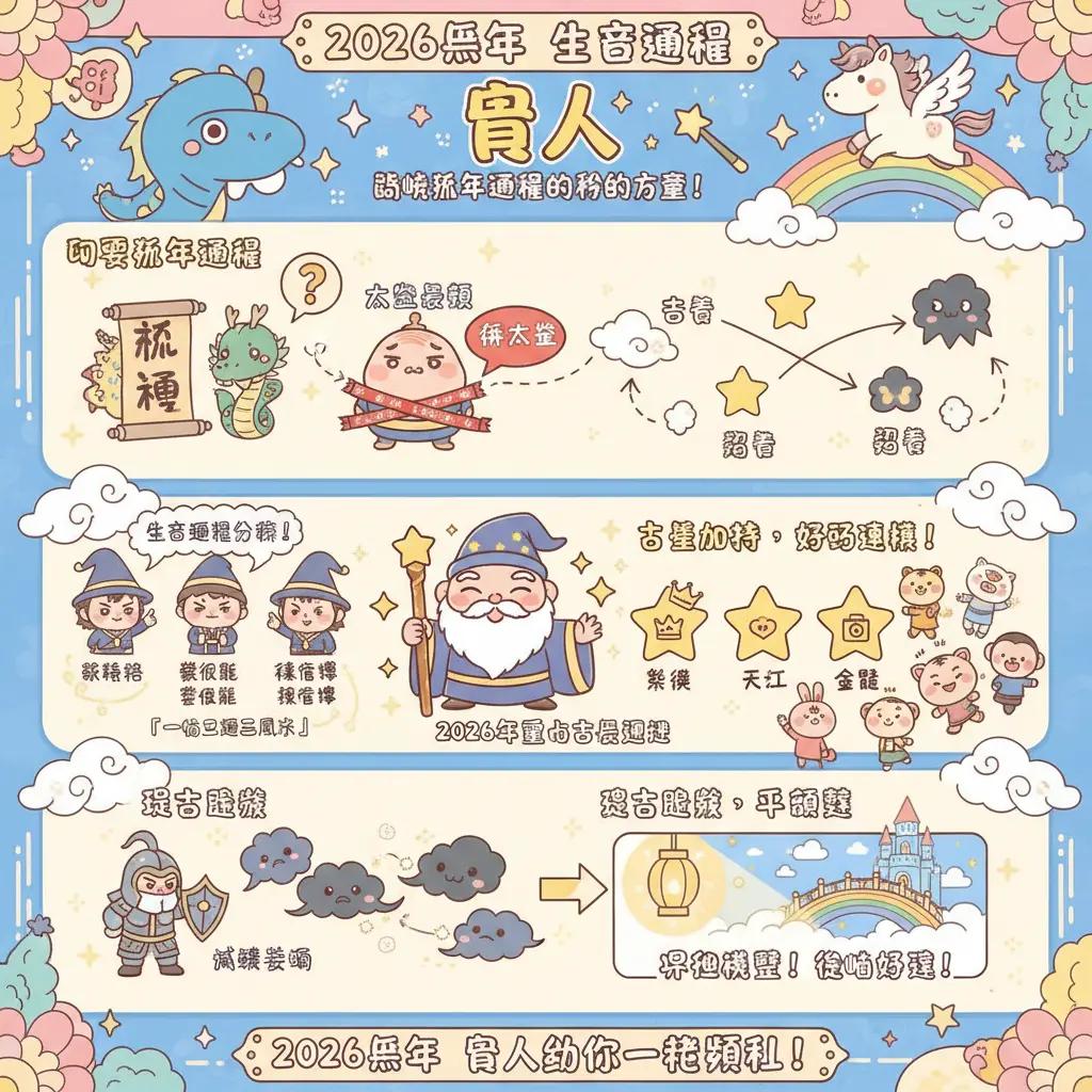 2026 生肖運程 - 貴人