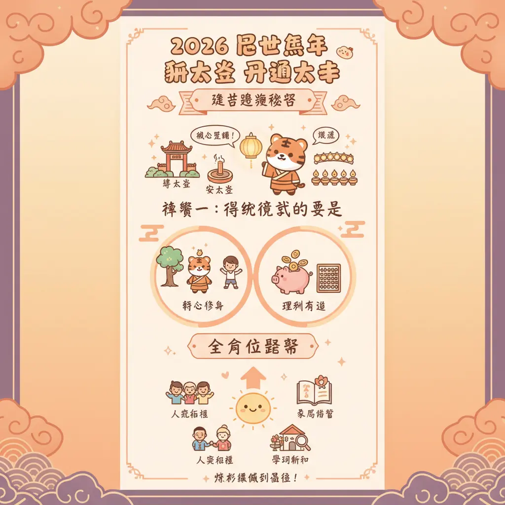 犯太歲 2026 - 天干地支